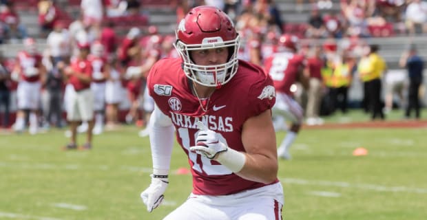 arkansas football bumper pool